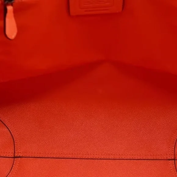 NWT Coach City Tote In Signature Canvas With Halloween Print - Picture 5 of 6